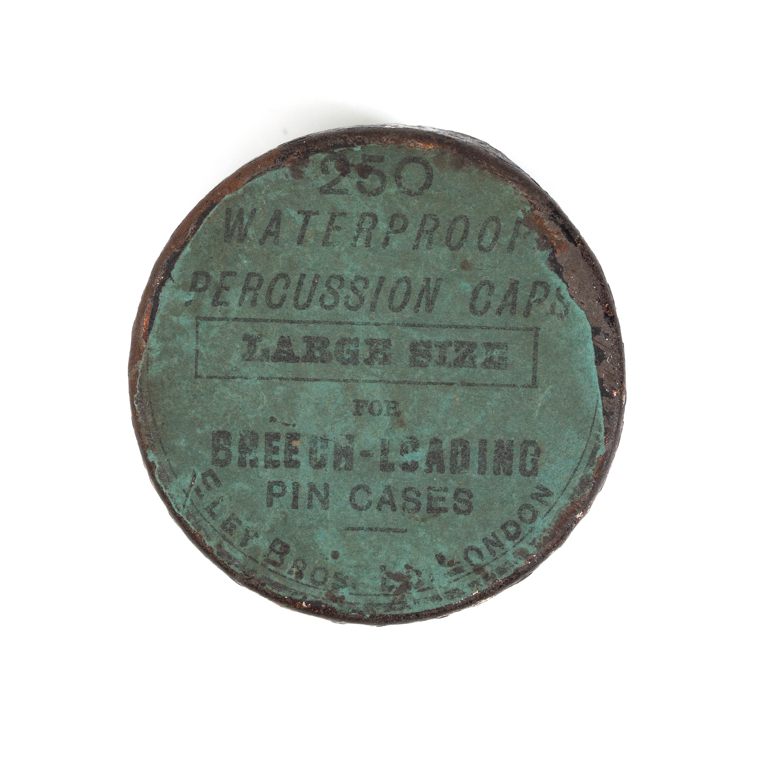 250 Large, Waterproof, Percussion Caps for Pinfire Cases by Eley, Caps
