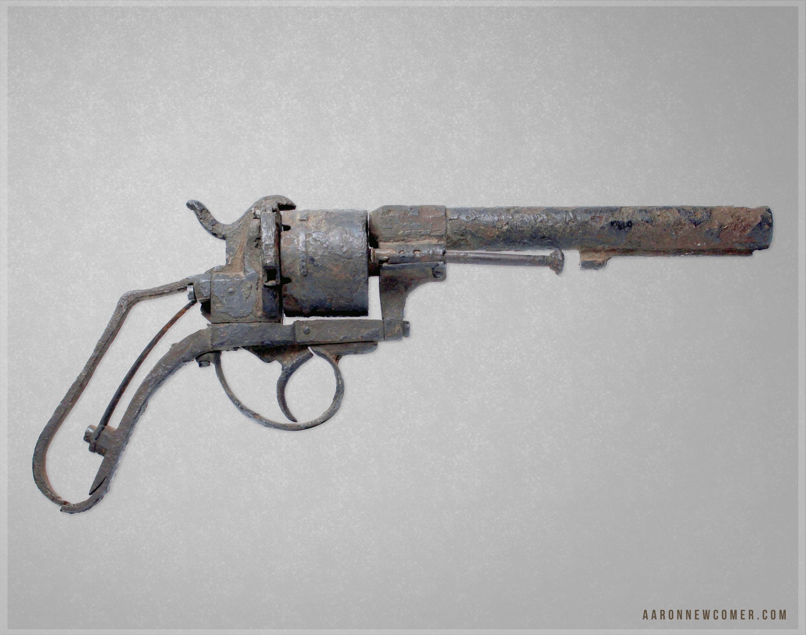 Excavated Pinfire Guns and Cartridges from the American Civil War