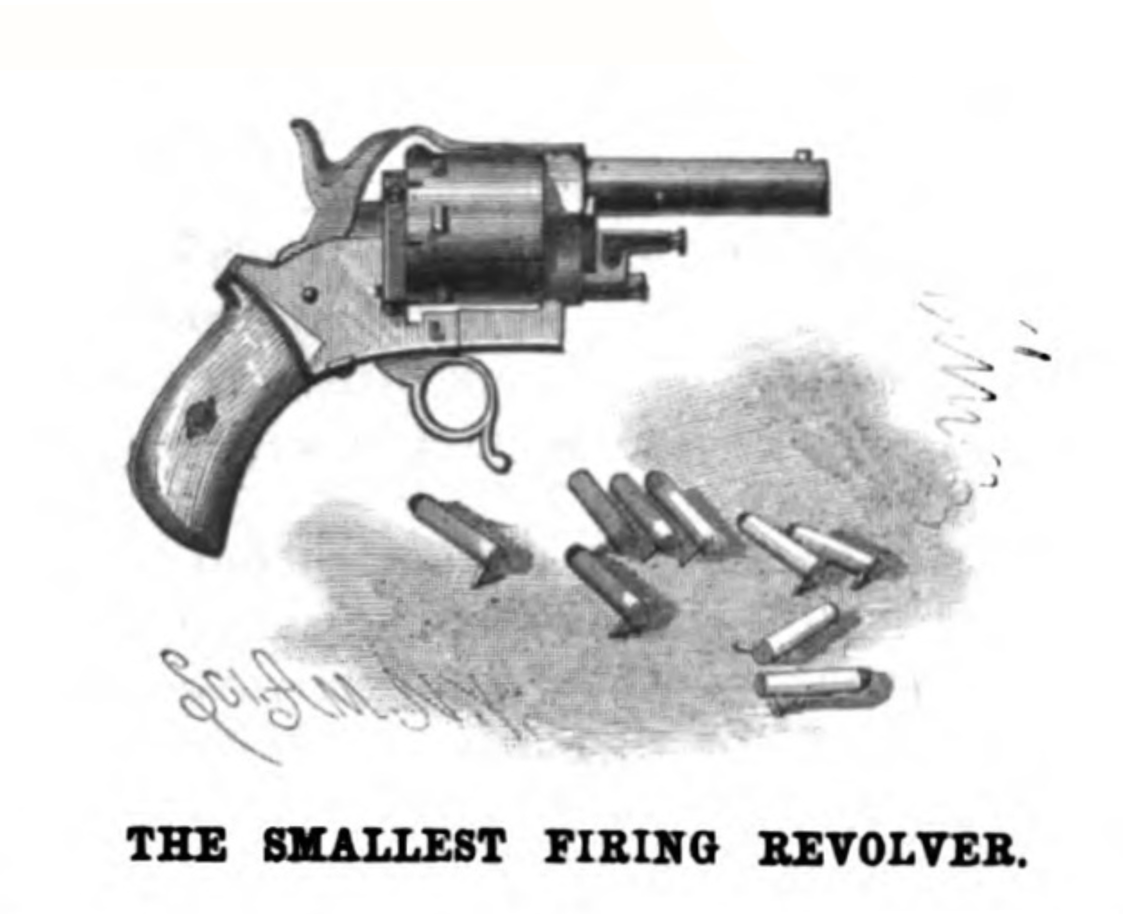 2mm Pinfire Guns and Cartridges